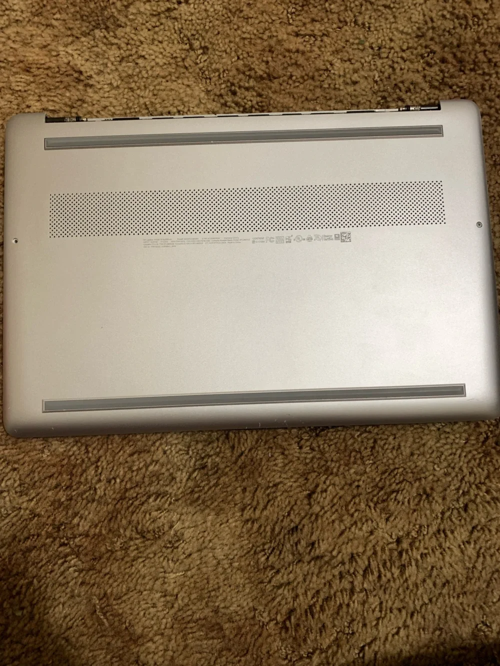HP Silver Notebook - Read Description